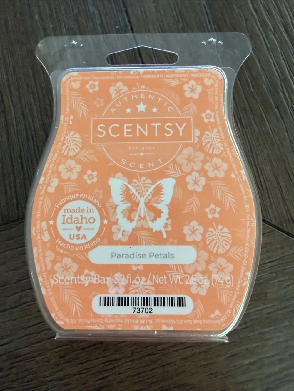 Scentsy Paradise Petals Wax Bar
